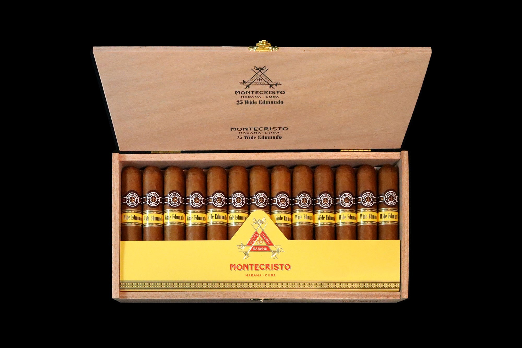 Box of 25 Montecristo Wide Edmundo cigars