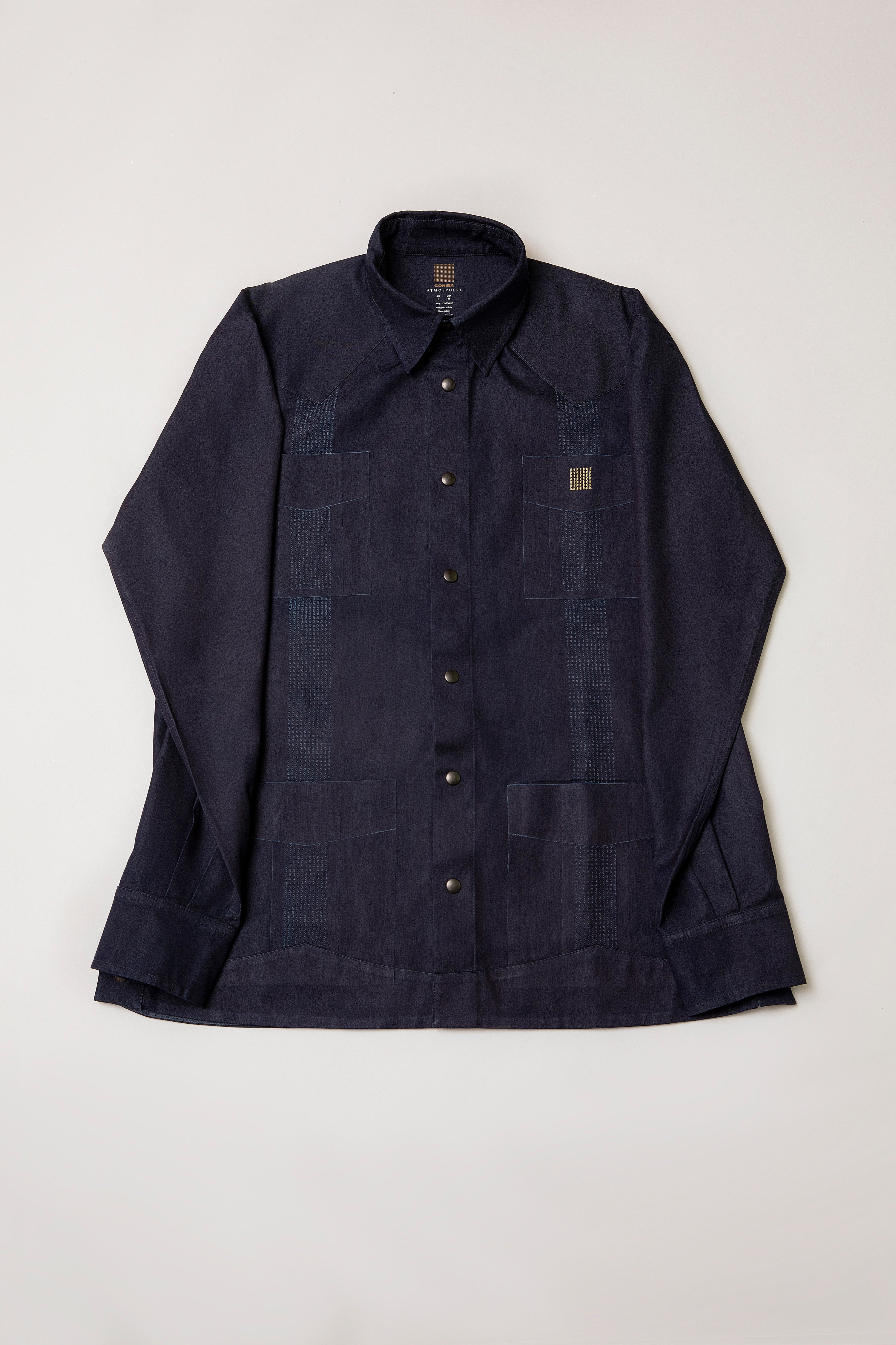 Cohiba Atmosphere Guayabera Japanese Denim