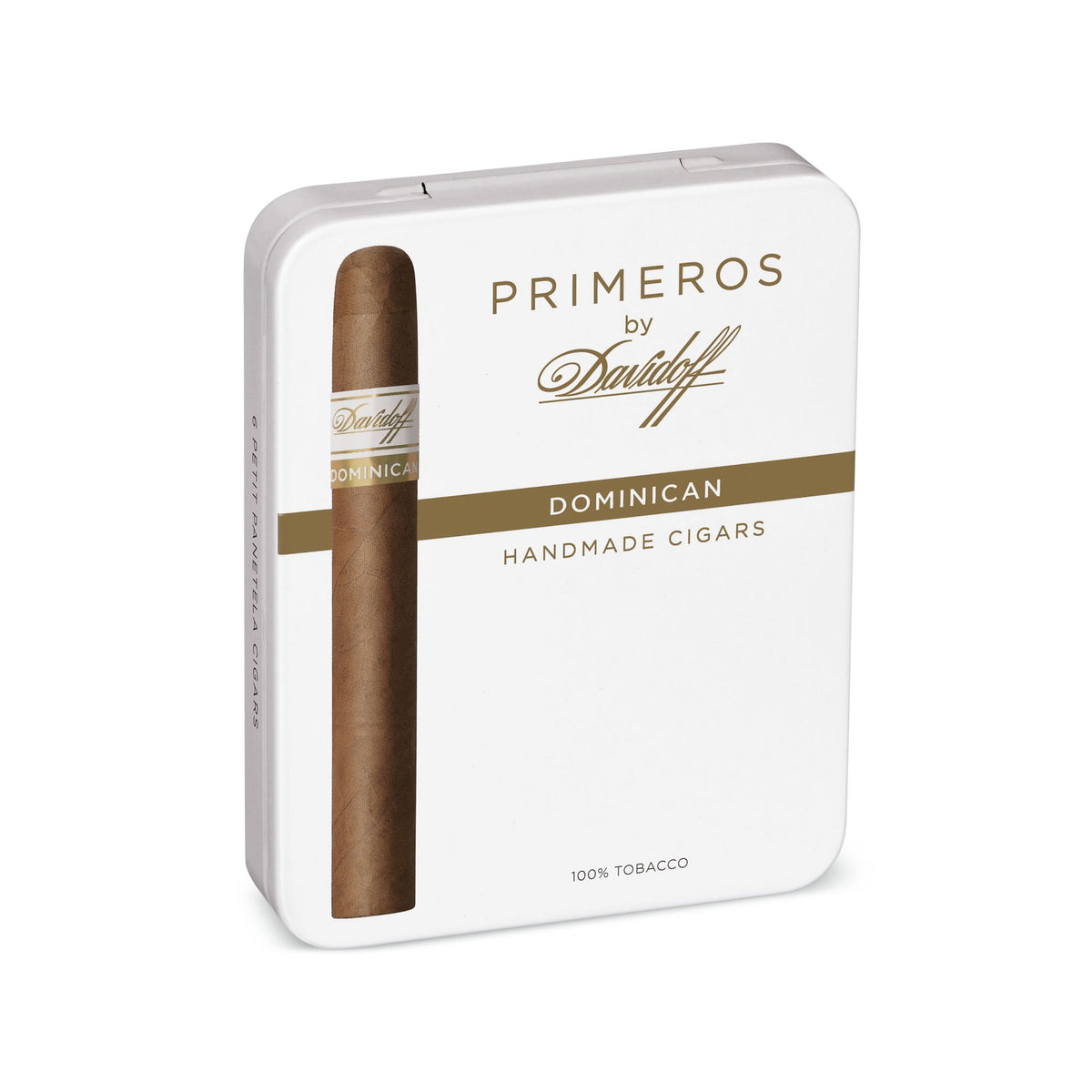 Davidoff Primeros by Davidoff Dominican Cigar, tin of 6 open