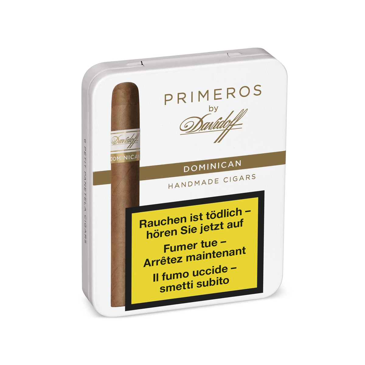 Davidoff Primeros by Davidoff Dominican Cigar, tin of 6