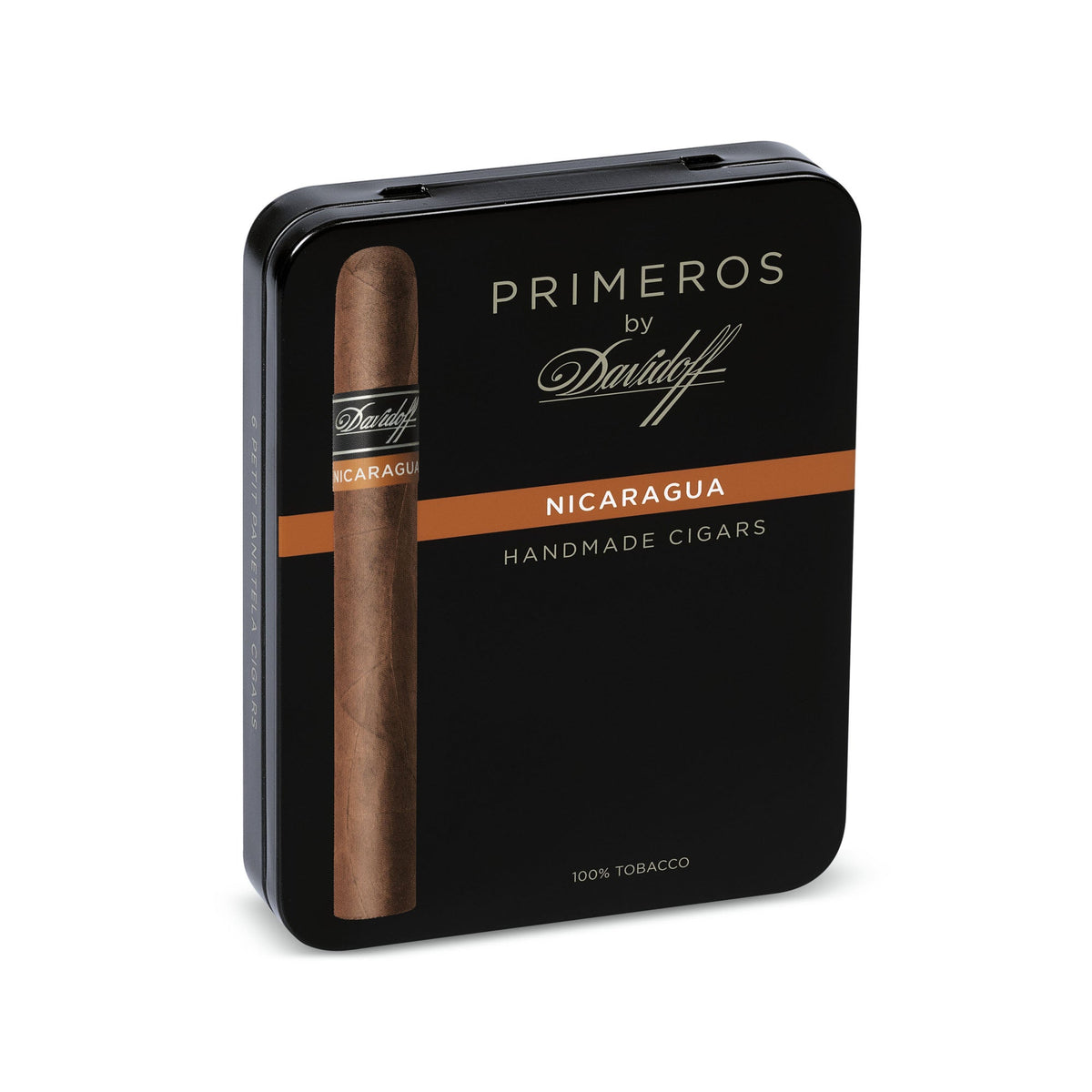 Davidoff Primeros by Davidoff Nicaragua Cigar, tin of 6 open