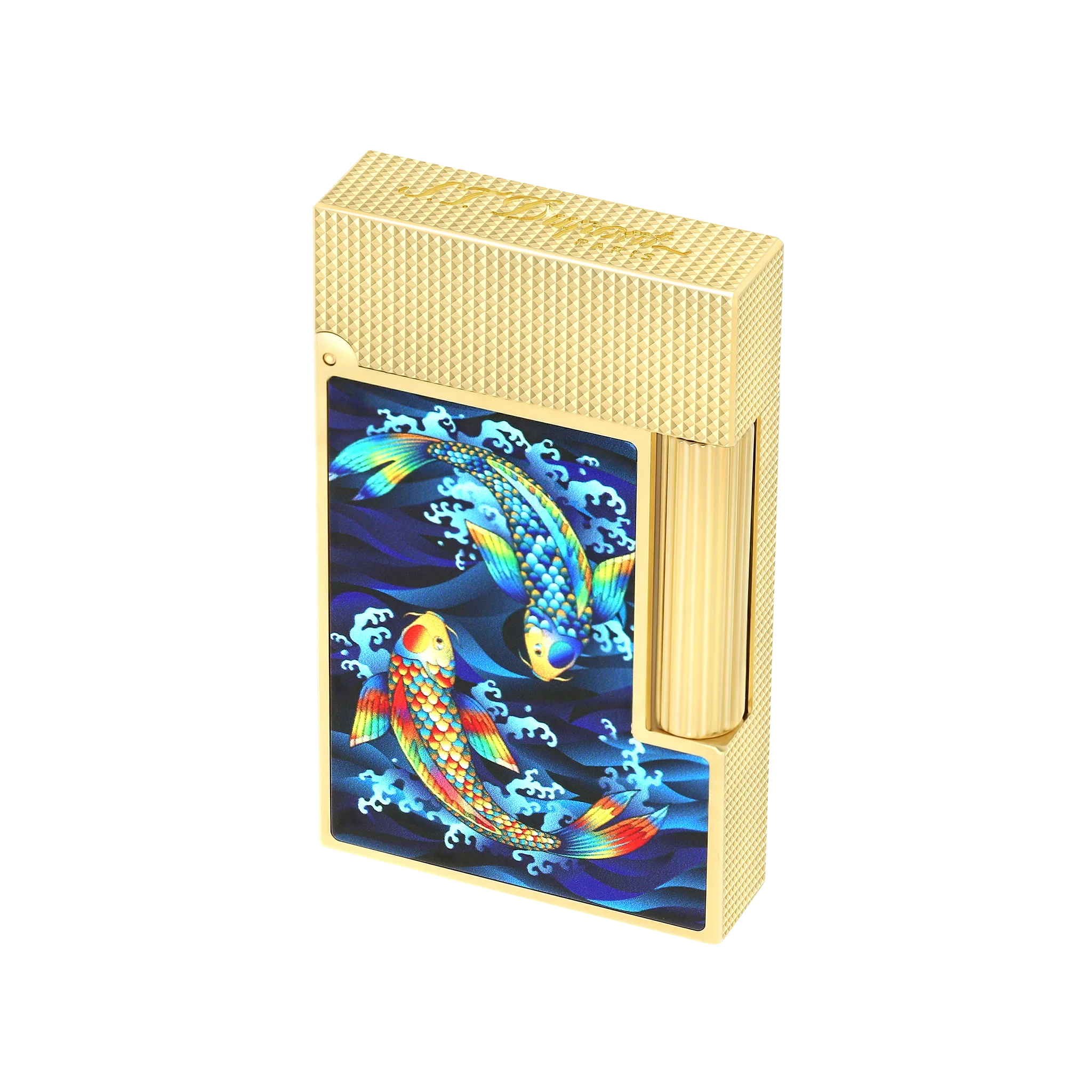 S.T. Dupont Ligne 2 Koi Fish Lighter