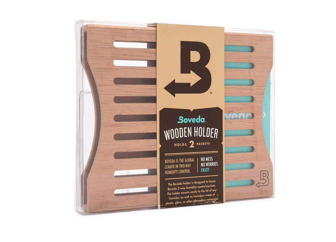 Boveda 60g Wooden Packet Holders