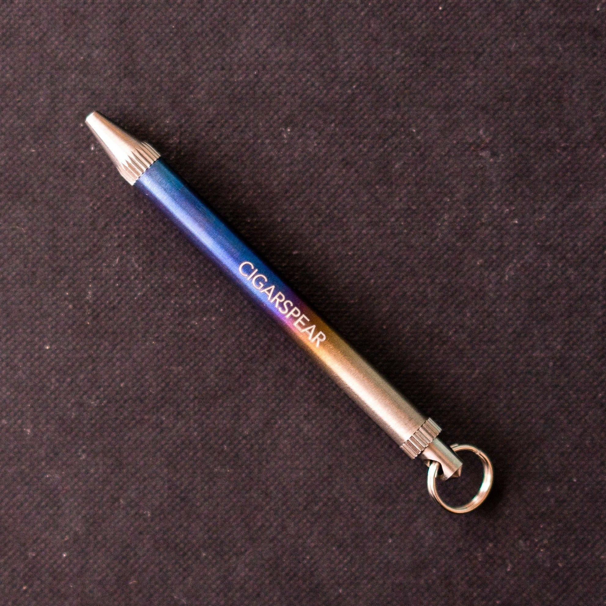 The CigarSpear in Burnt Titanium