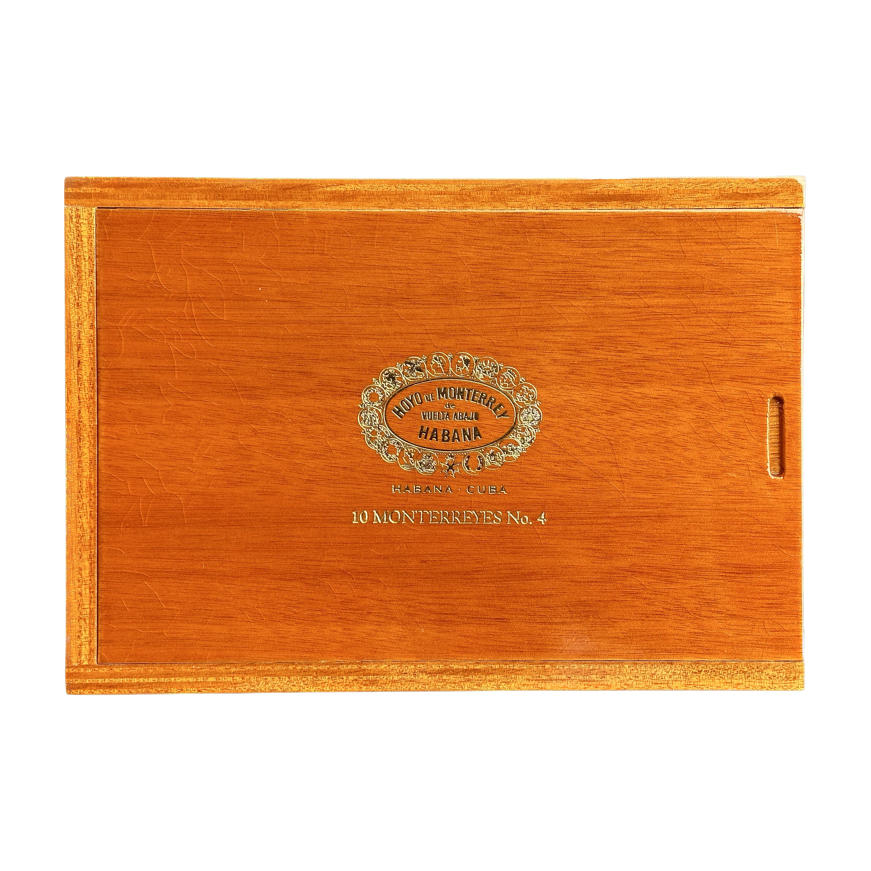 Hoyo de Monterrey Monterreyes No. 4 Limited Edition Cigar Box Varnished Detail