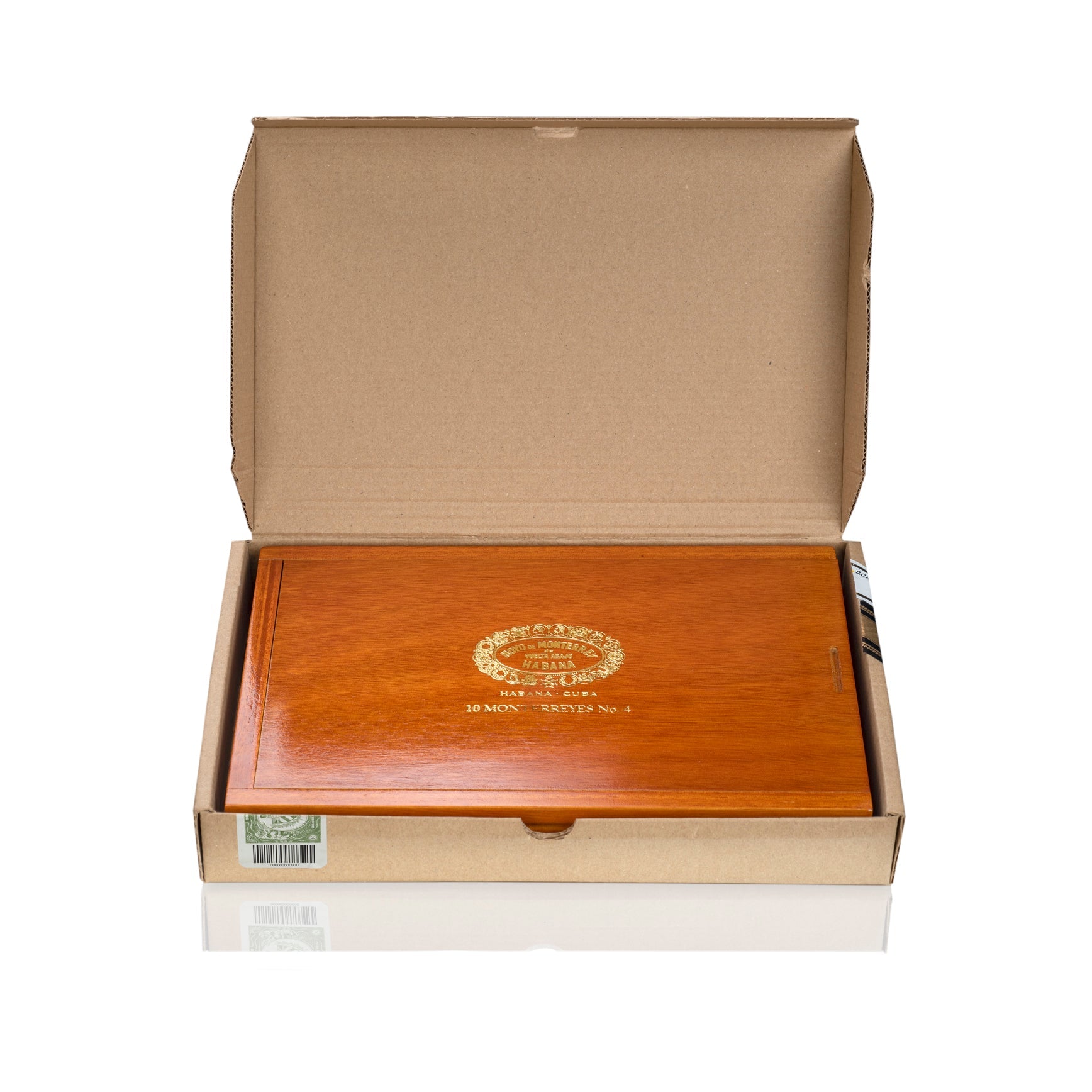 Hoyo de Monterrey Monterreyes No. 4 Limited Edition Cigar Box Open
