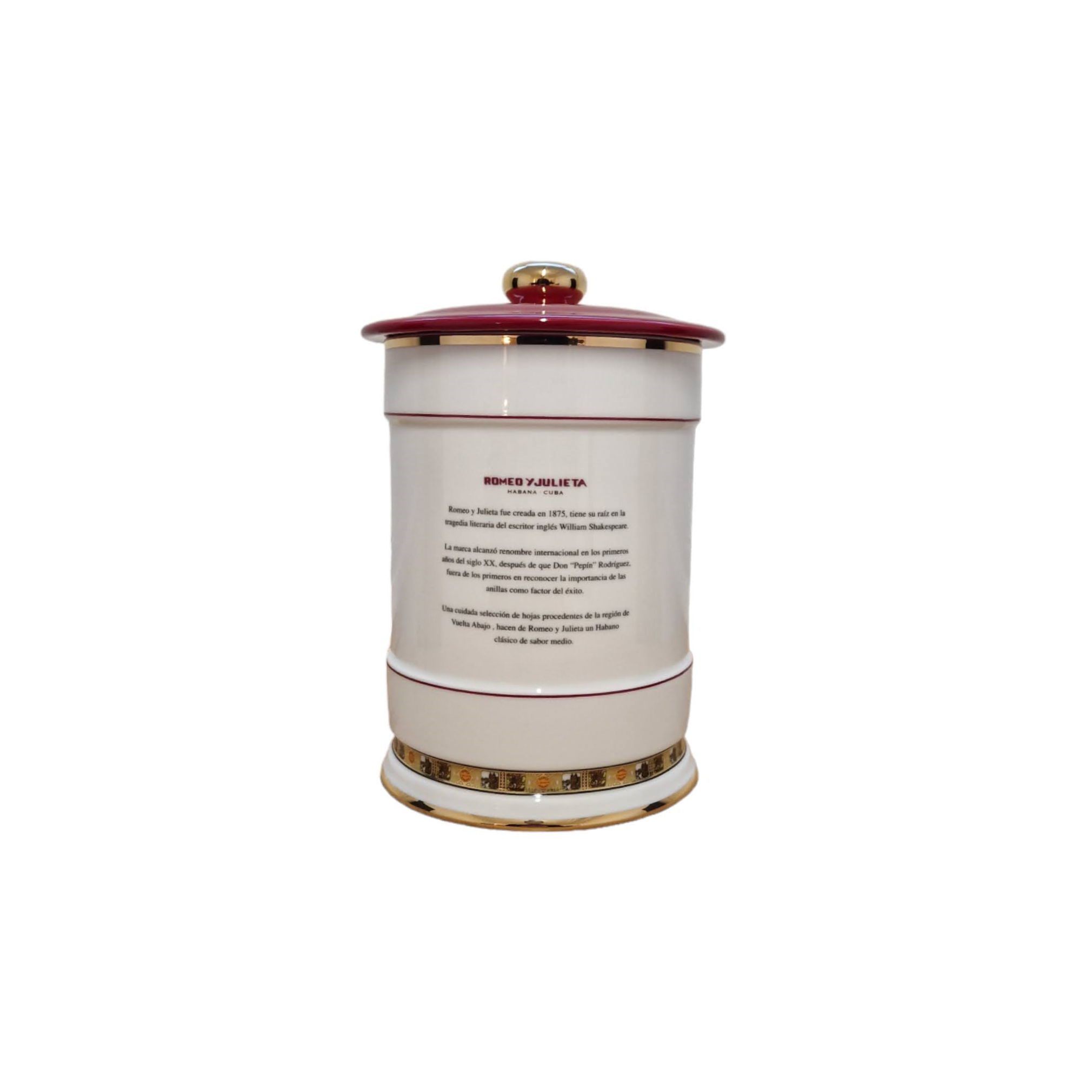 Romeo y Julieta Porcelain Jar