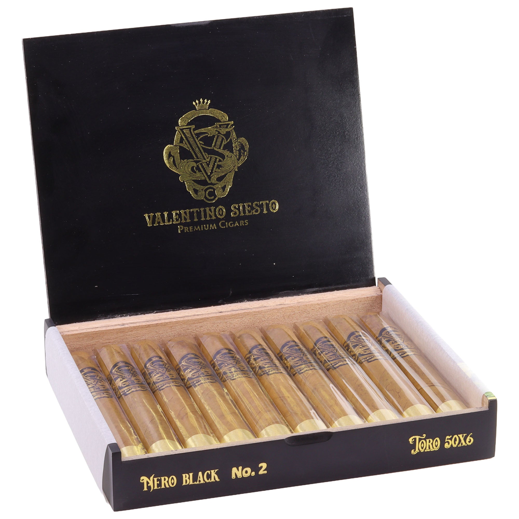 Valentino Siesto Nero Black N.2 Connecticut Toro – open box