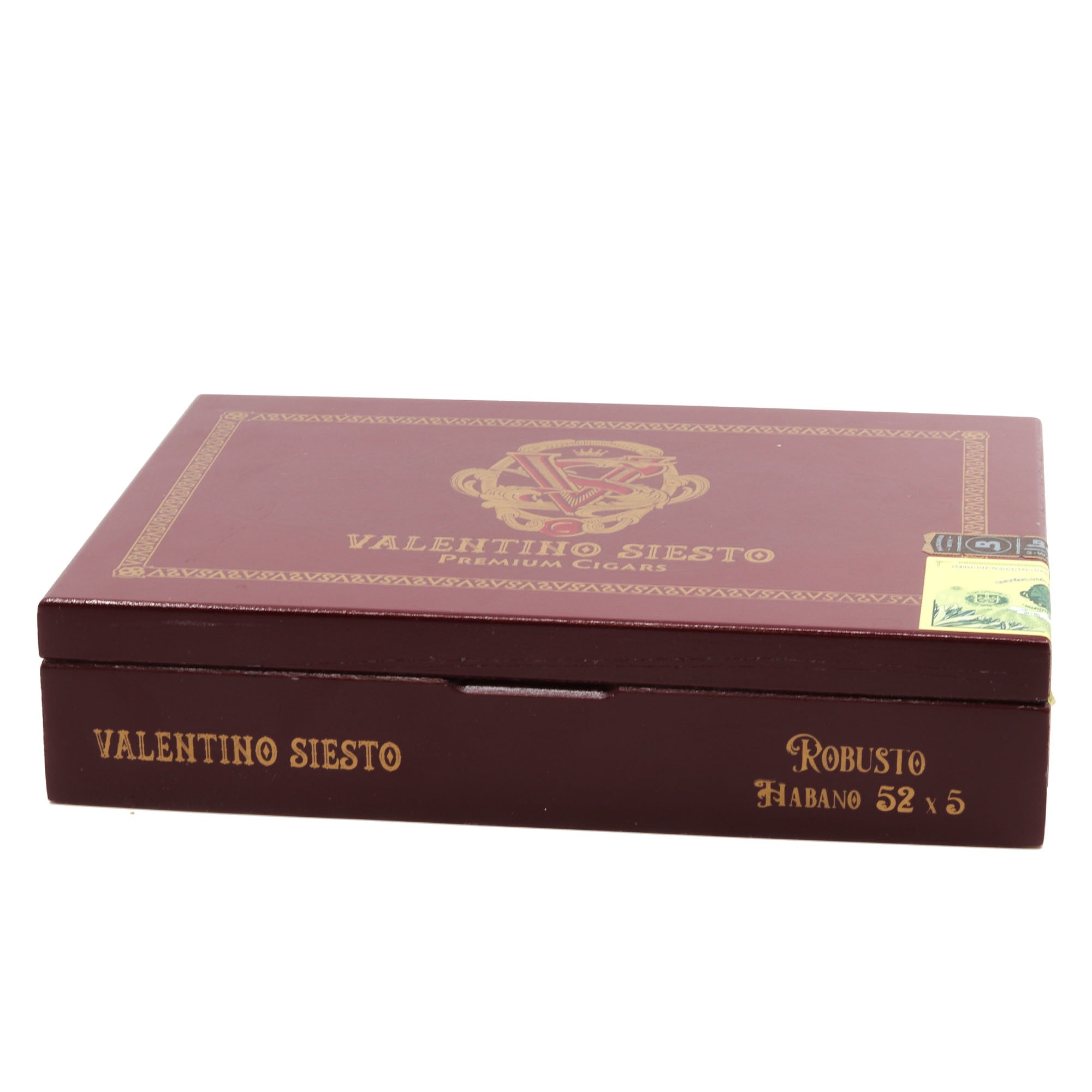 Valentino Siesto Sun Grown Robusto – Box of 20