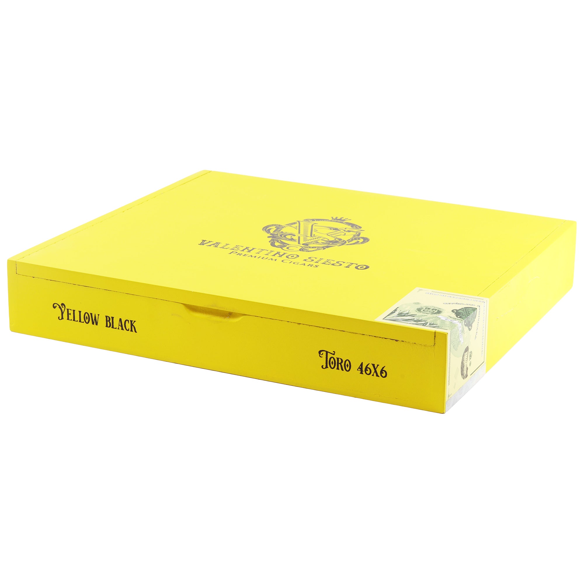 Valentino Siesto Yellow Black Sun Grown Toro – Box of 10