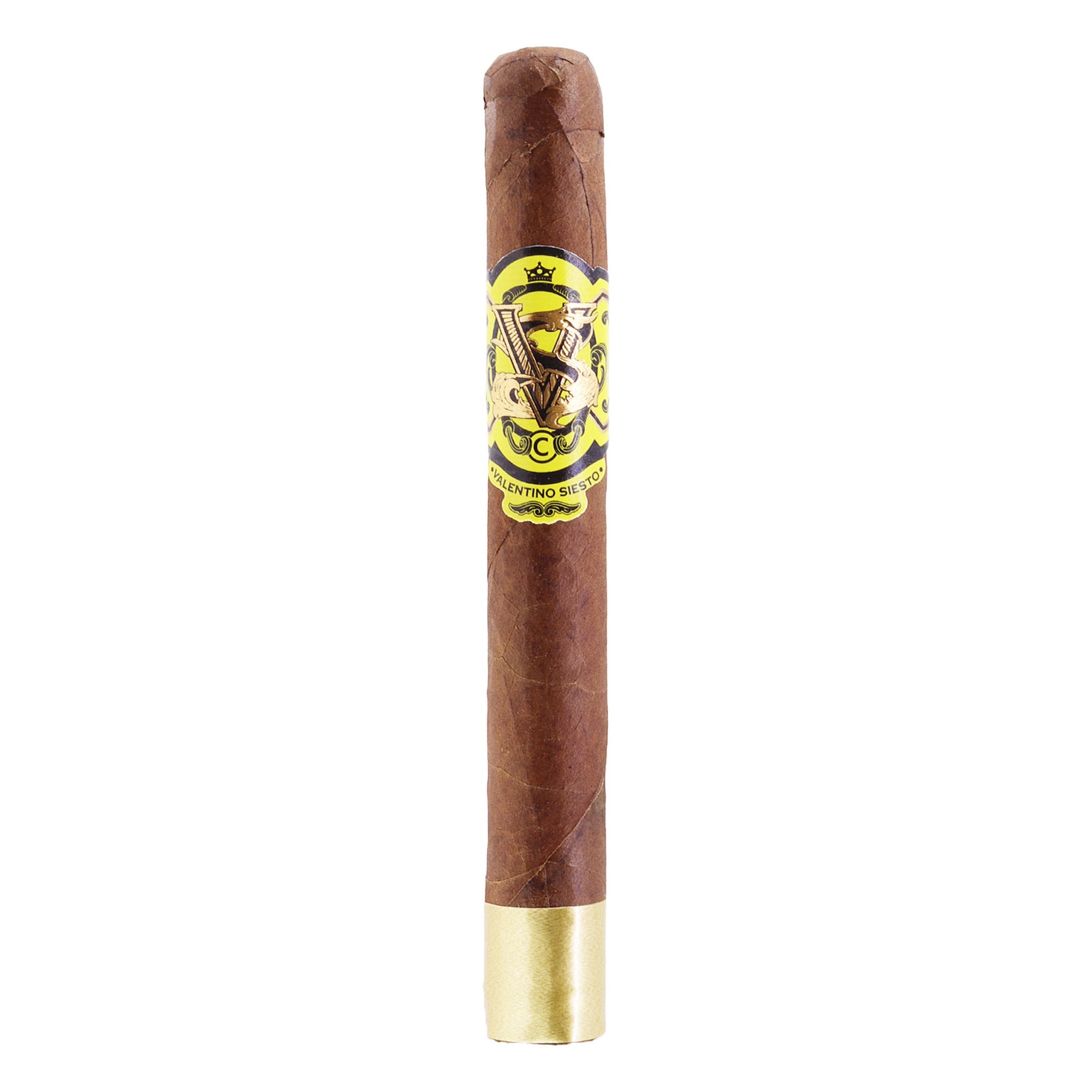 Valentino Siesto Yellow Black Sun Grown Toro cigar