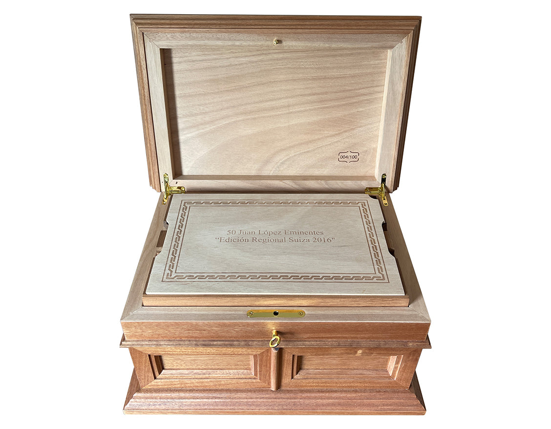 Juan Lopez Eminentes Cigar Humidor (Ex. Suiza 2016)