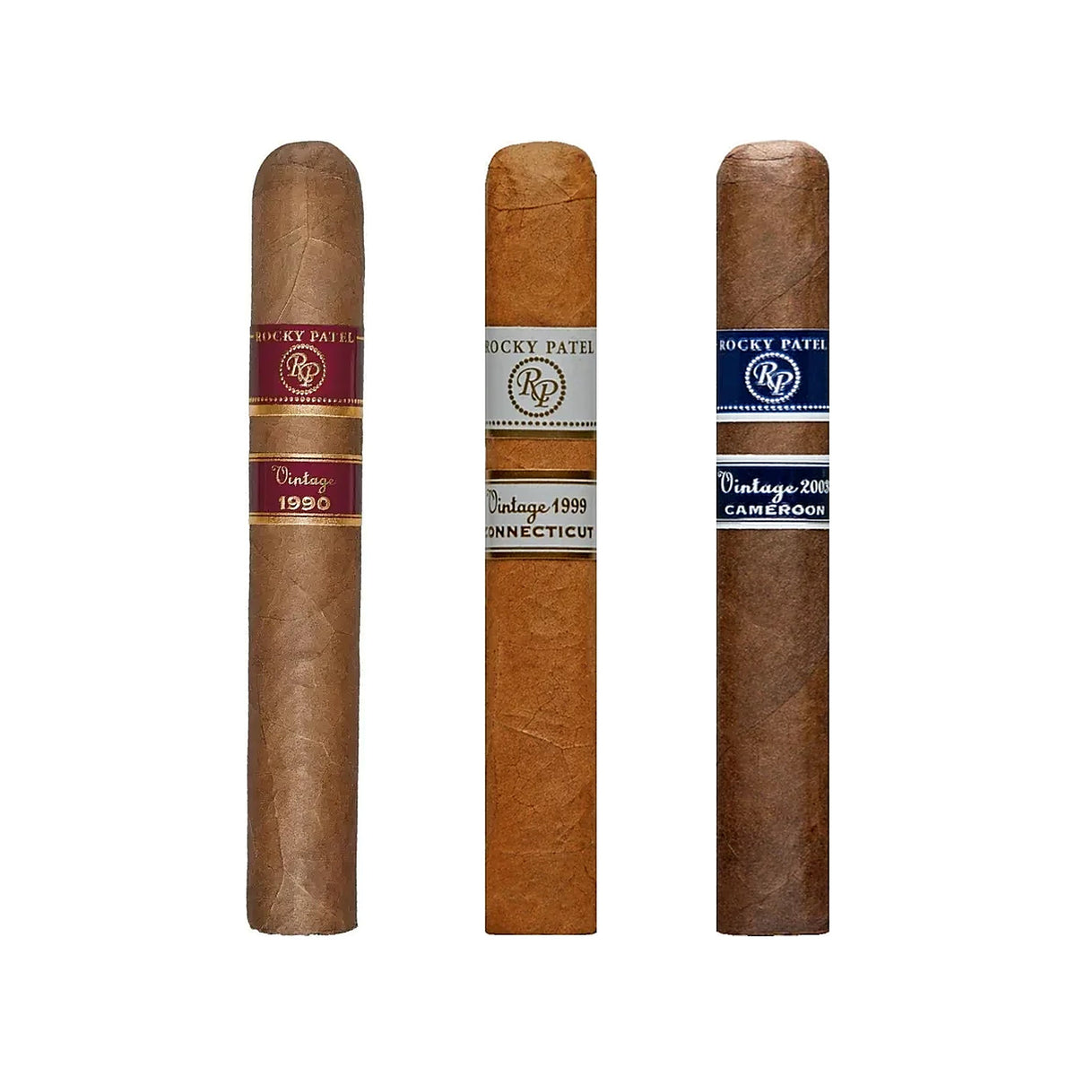 Rocky Patel Vintage Trio: Vintage 1990, 1999 and 2003 Robusto single cigars