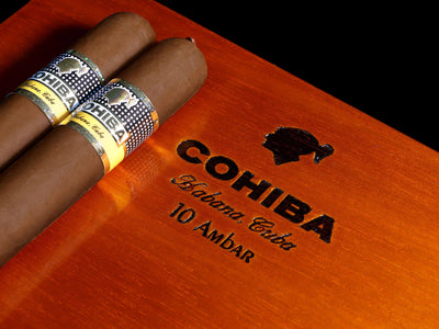 Cohiba Ambar Cuban cigar.