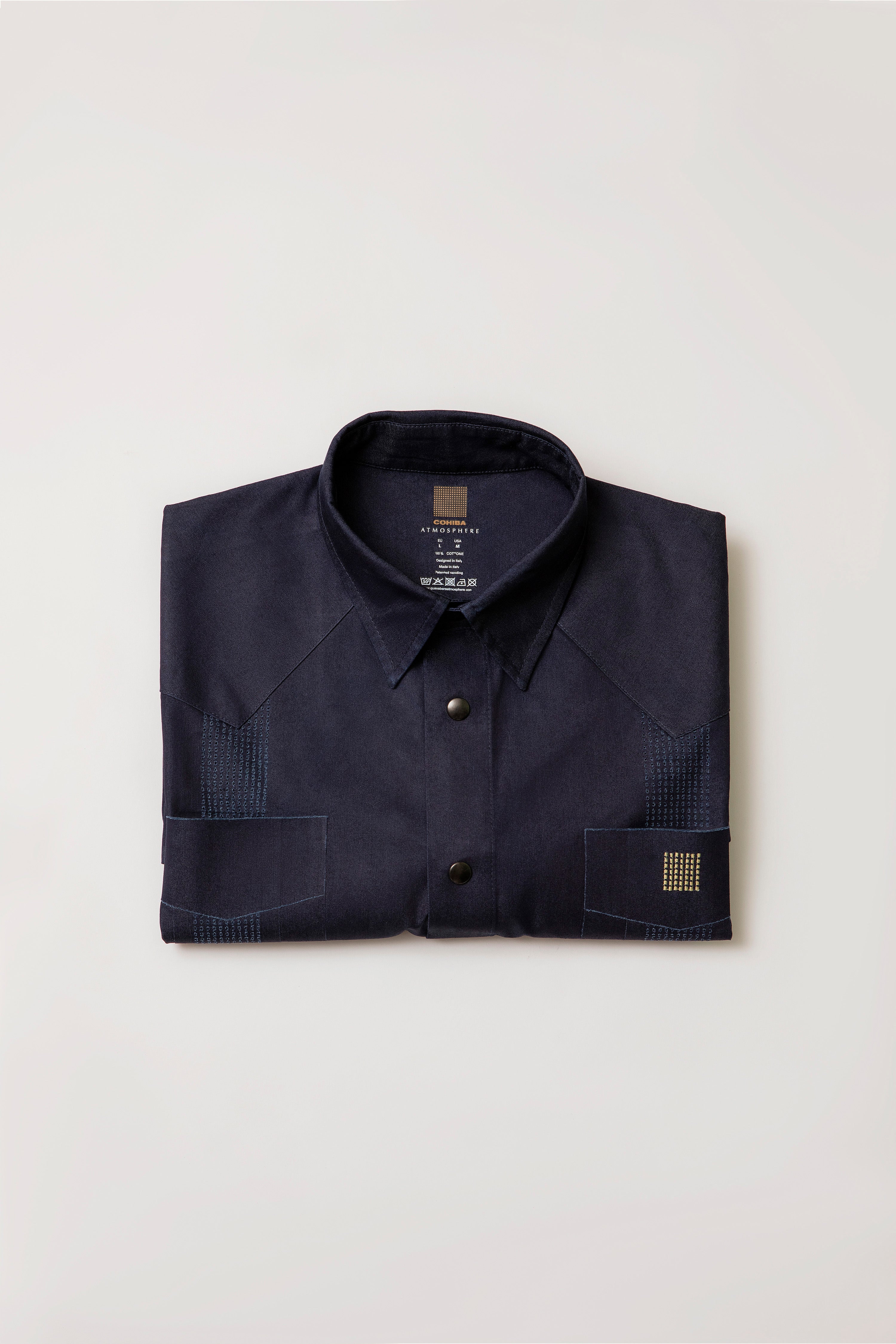 Cohiba Atmosphere Guayabera Japanese Denim