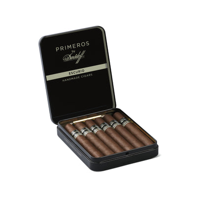 Davidoff Primeros by Davidoff Escurio Cigar, tin of 6 detail