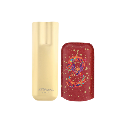 S.T. Dupont Double Dragon Cigar Case