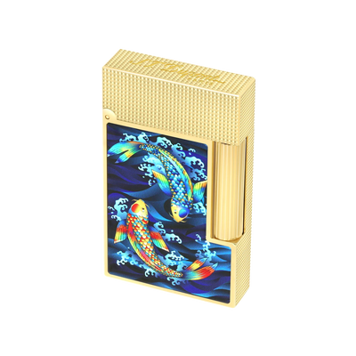 S.T. Dupont Ligne 2 Koi Fish Lighter