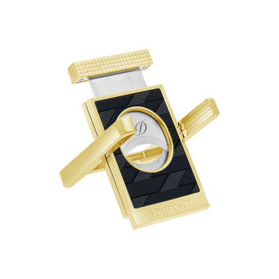 S.T. Dupont Monogram 1872 Cigar Cutter with Stand