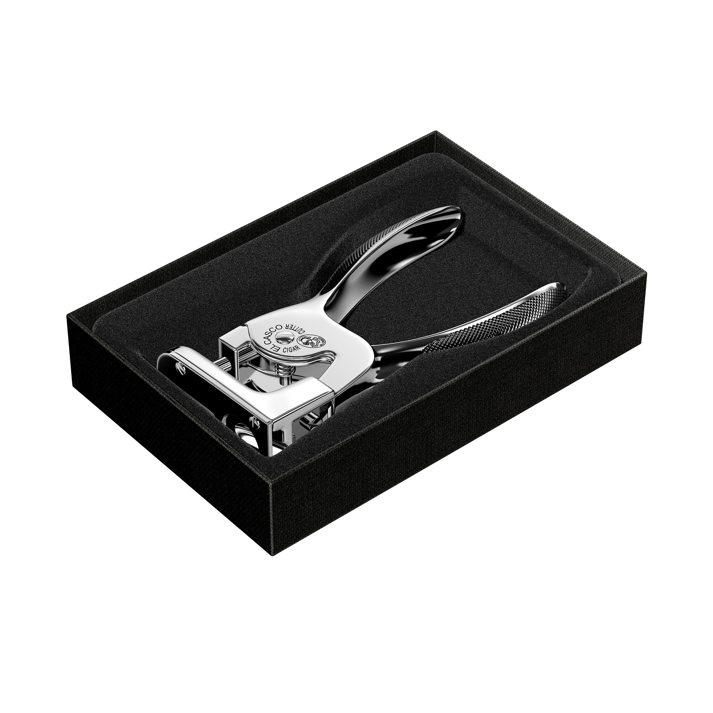 El Casco Shiny Chrome Cigar Cutter