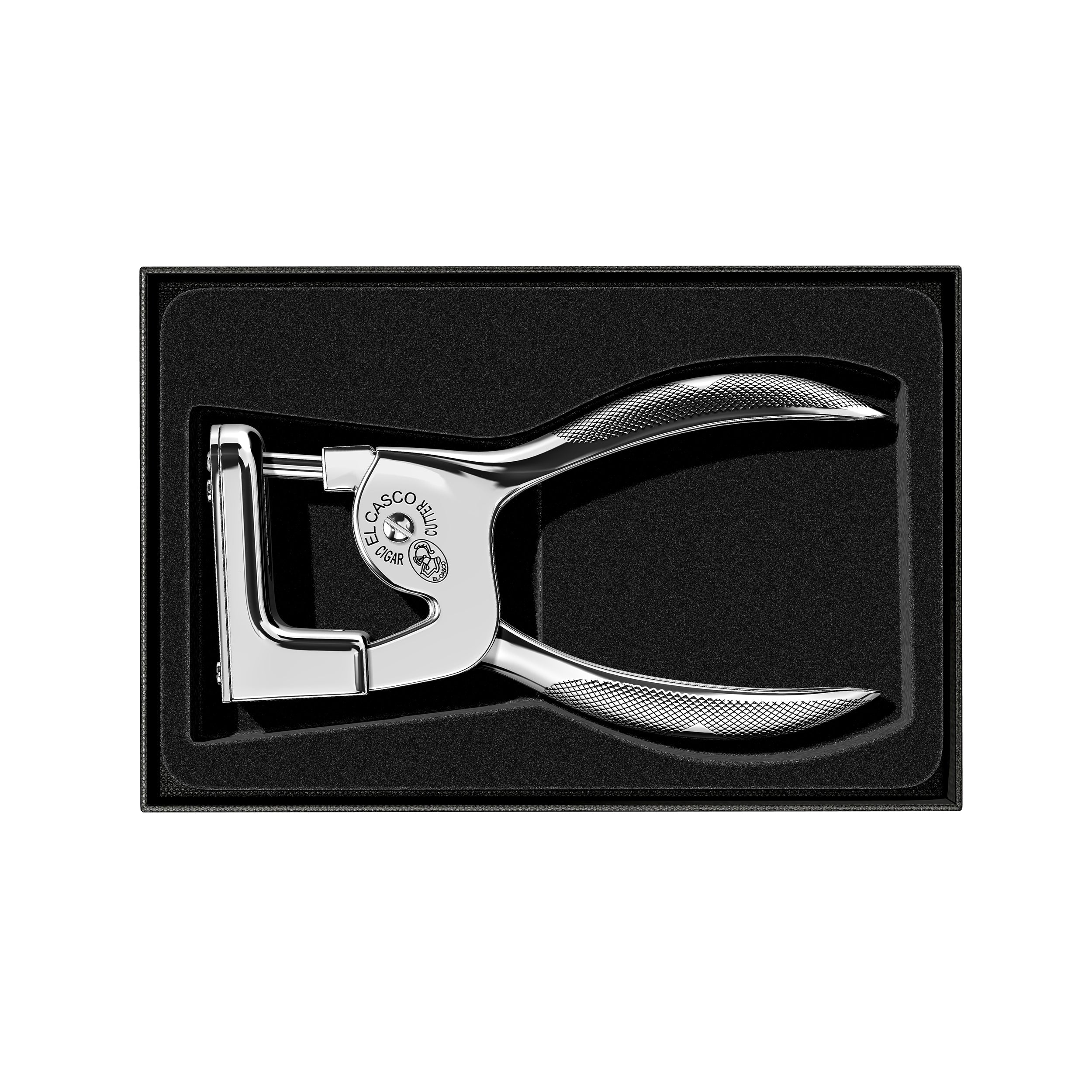 El Casco Shiny Chrome Cigar Cutter