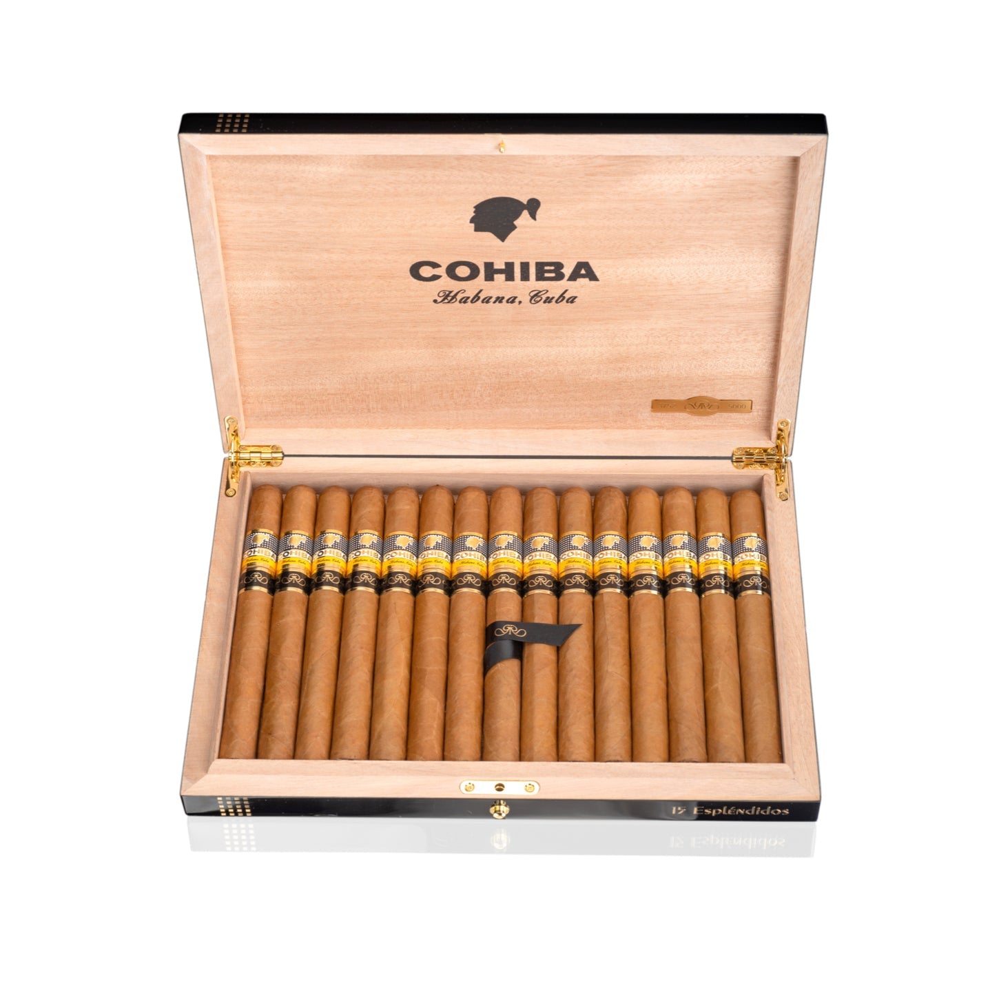 Cohiba Esplendido Gran Reserva Cigar Box Open