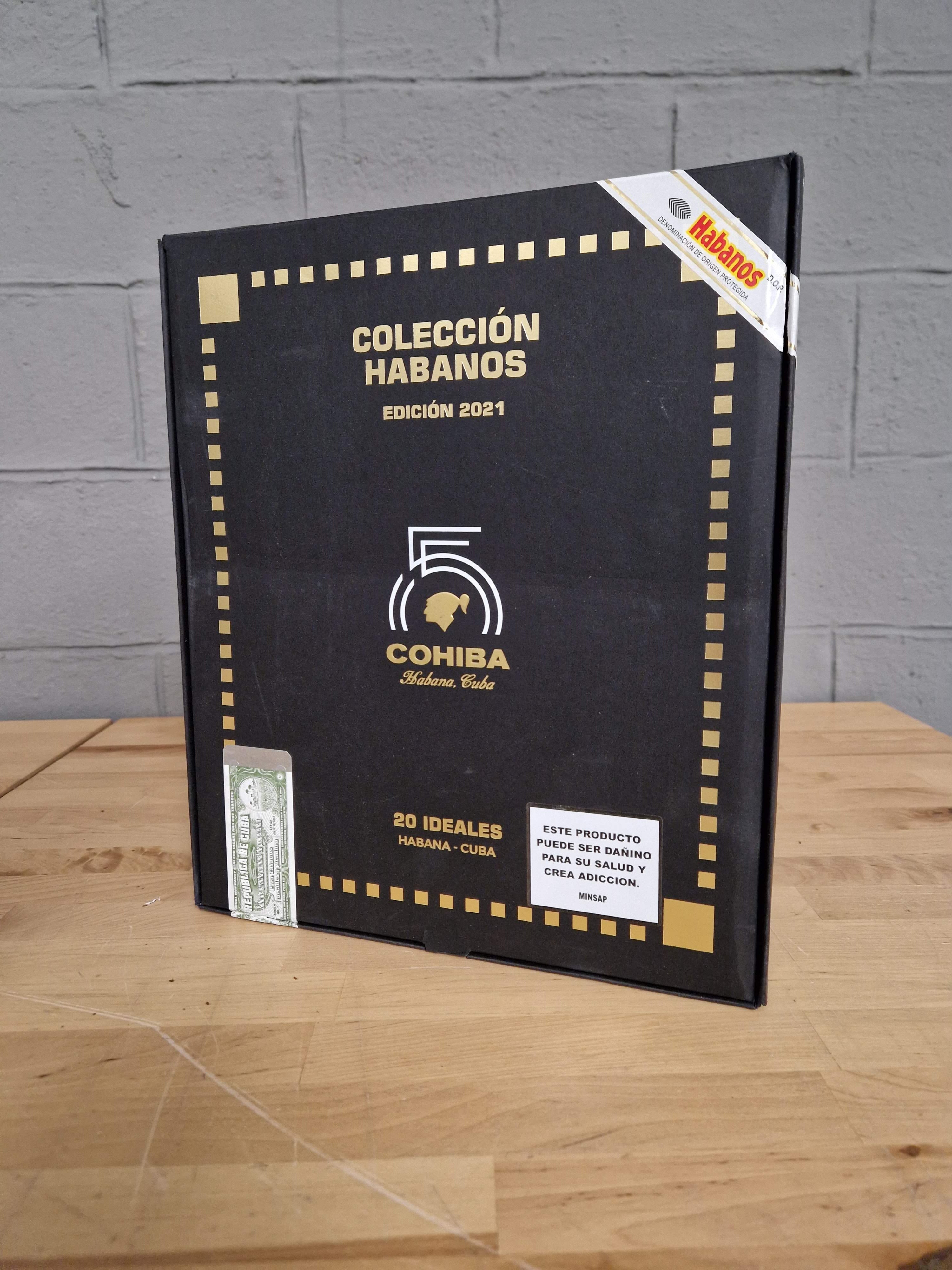 Cohiba Ideales Coleccion Habanos Book Humidor Outer Packaging