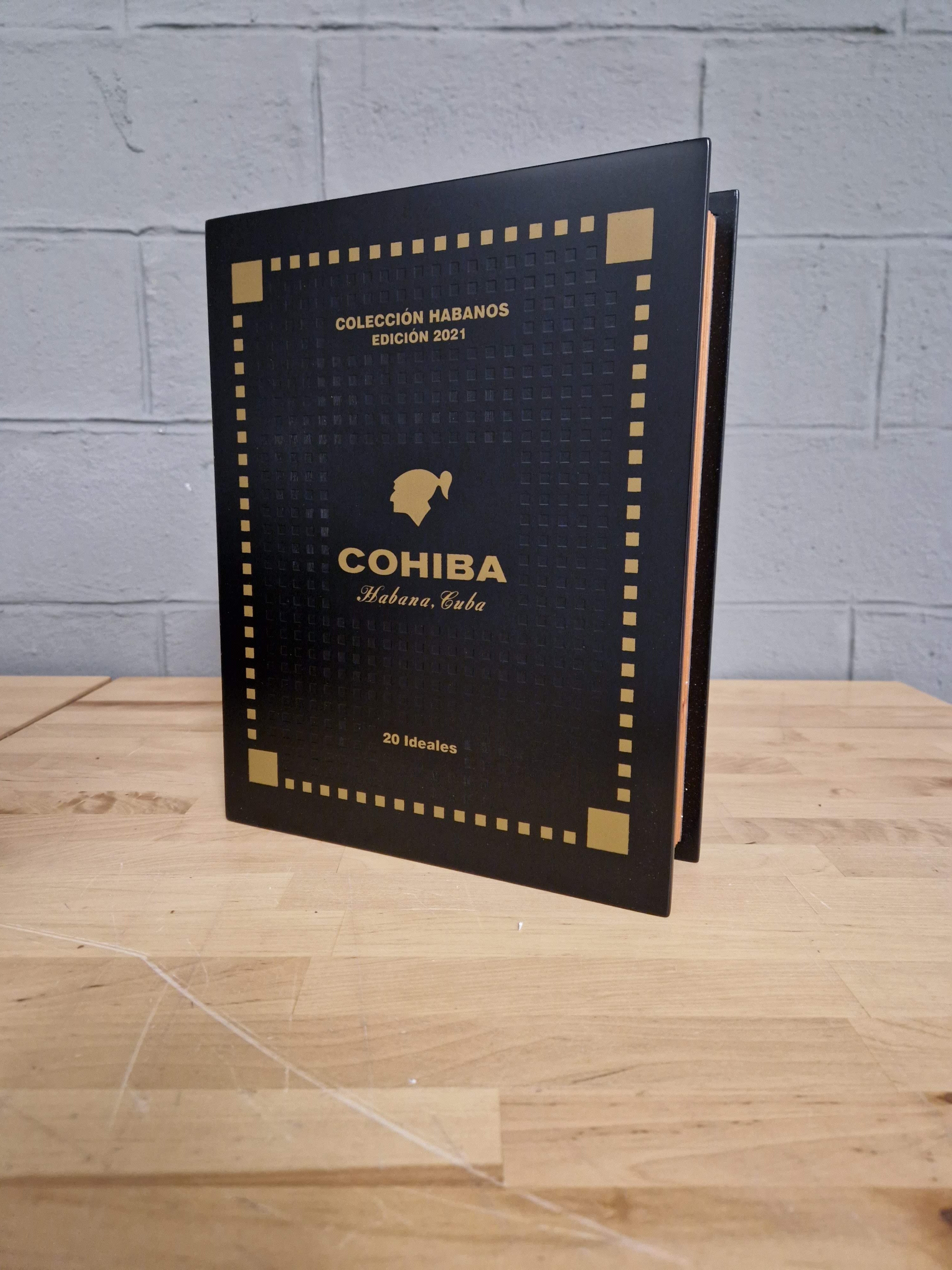 Cohiba Ideales Coleccion Habanos Book Humidor Closed Book