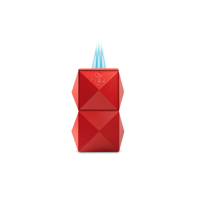 The Colibri Quasar Desk Lighter in red