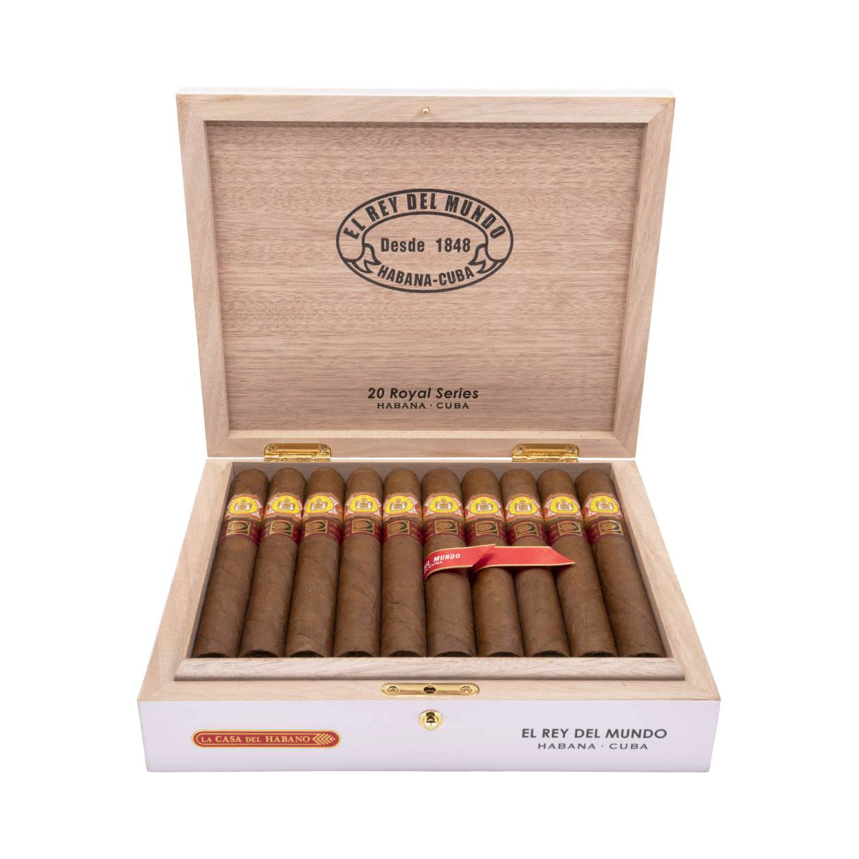 El Rey del Mundo Royal Series Cigar Box of 20  EGM Cigars