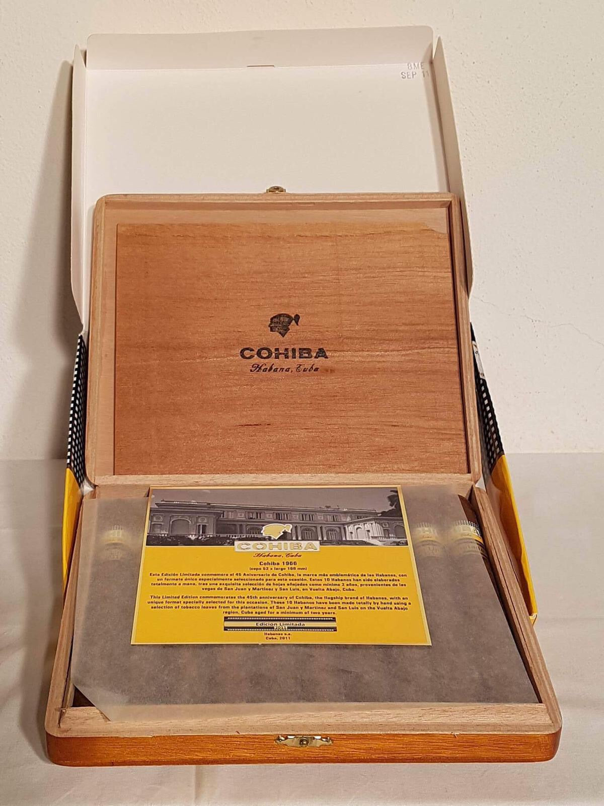 Cohiba 1966 Cigar - Edición Limitada 2011 for sale online