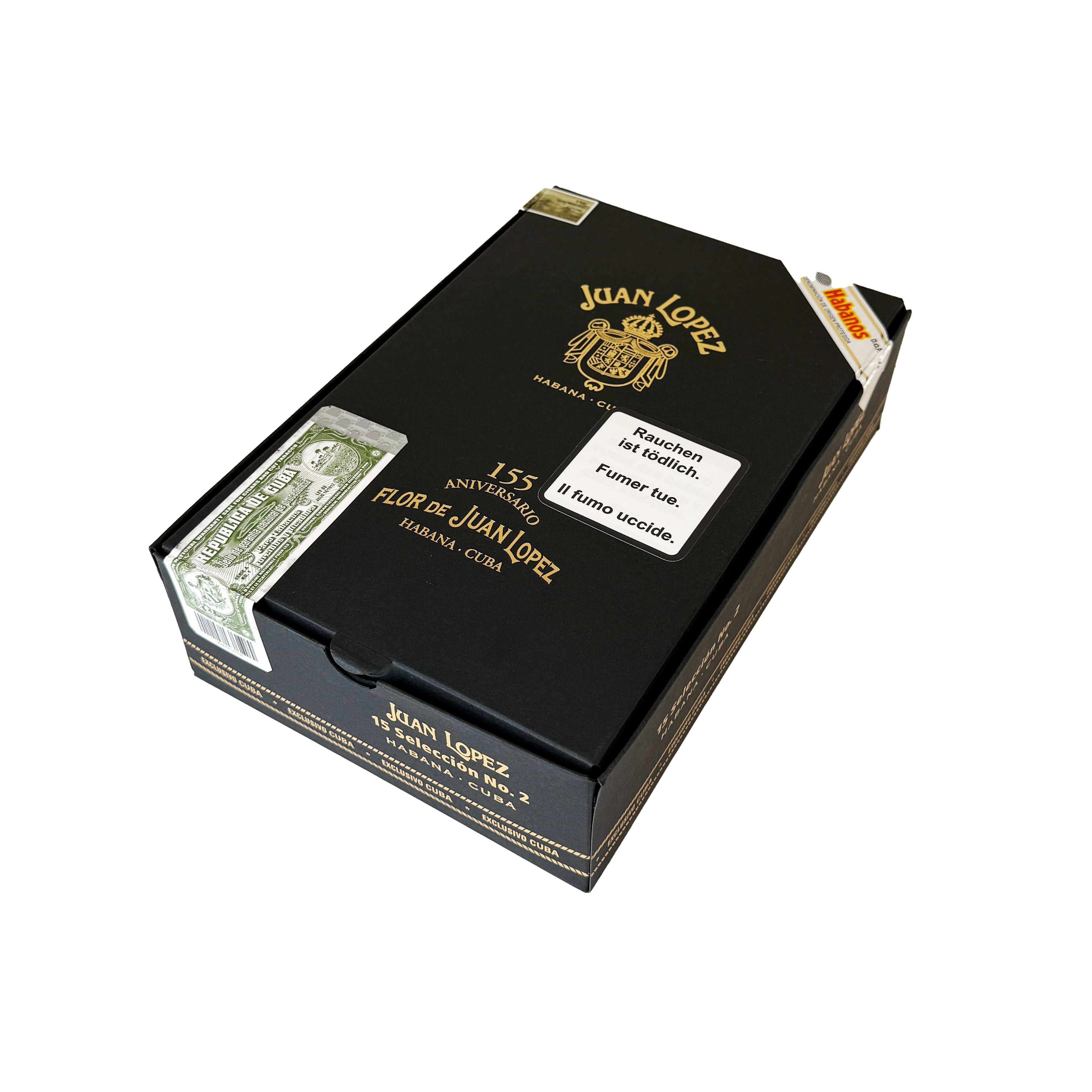 Juan López Seleccion No. 2 - 155th Aniversario Cigar (Ex. Cuba 2025)