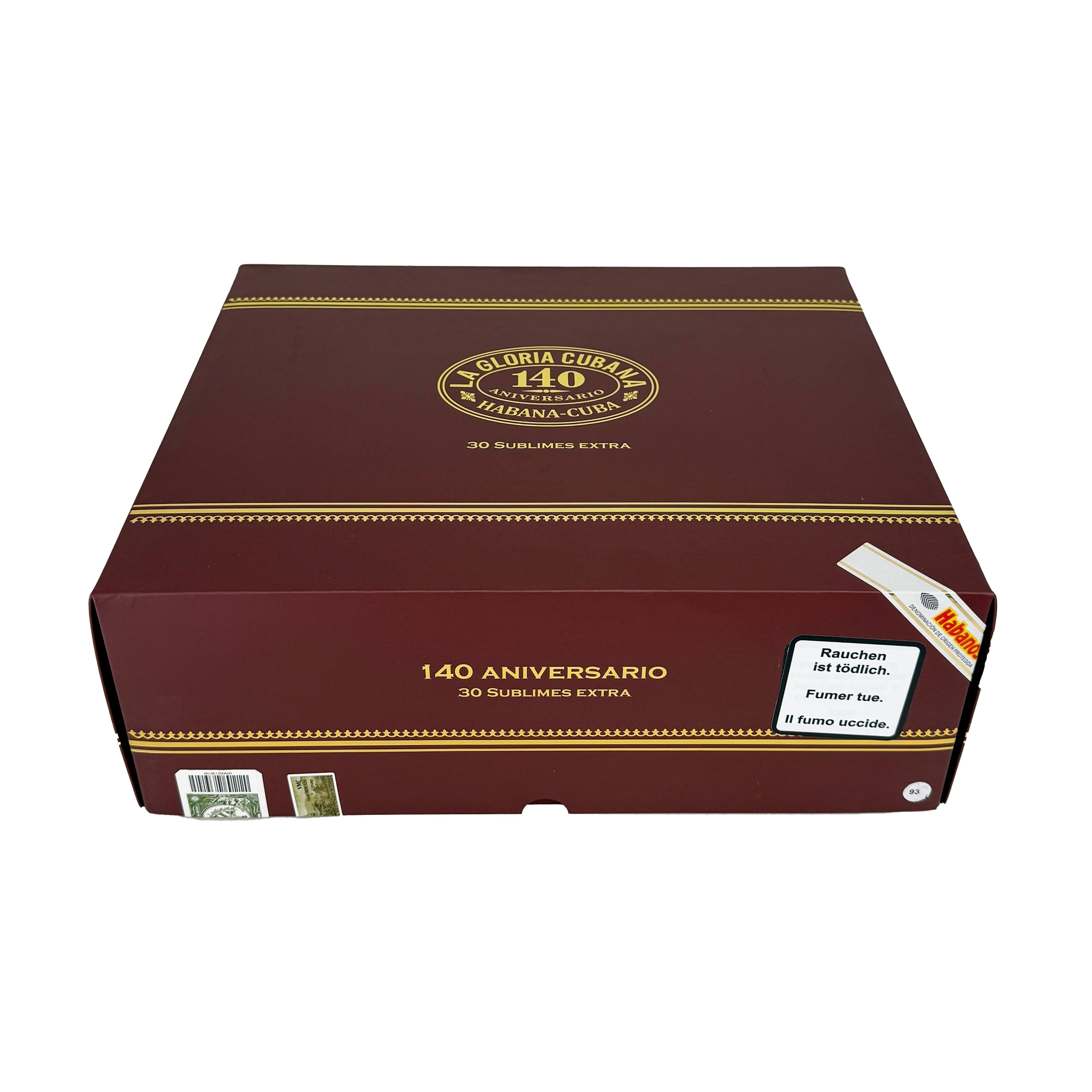 La Gloria Cubana Sublimes Extra 140th Aniversario Cigar