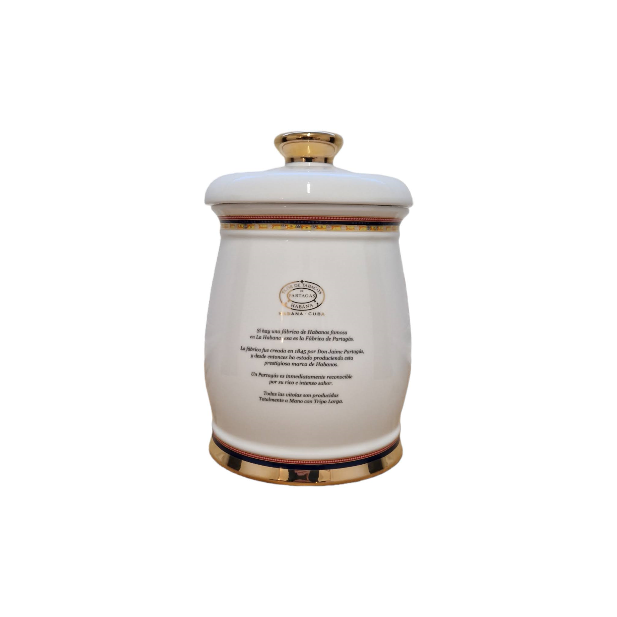 Partagas Porcelain Jar