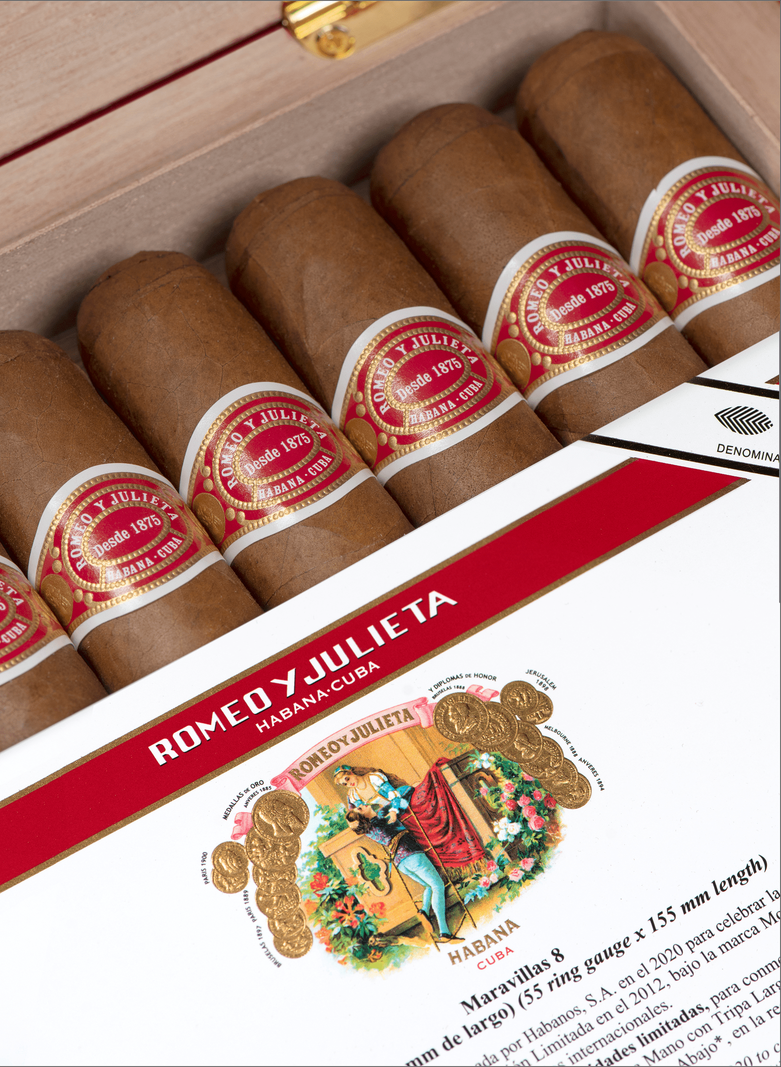 Romeo Y Julieta Maravillas 8 - Box of 8 - Chinese New Year - EGM Cigars
