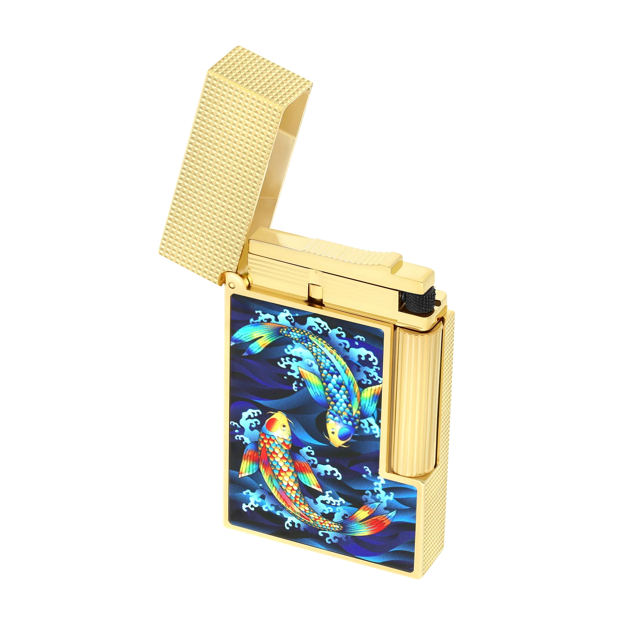 S.T. Dupont Ligne 2 Koi Fish Lighter