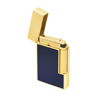 S.T. Dupont Ligne 2 - Microdiamond Head Dark Blue Lighter