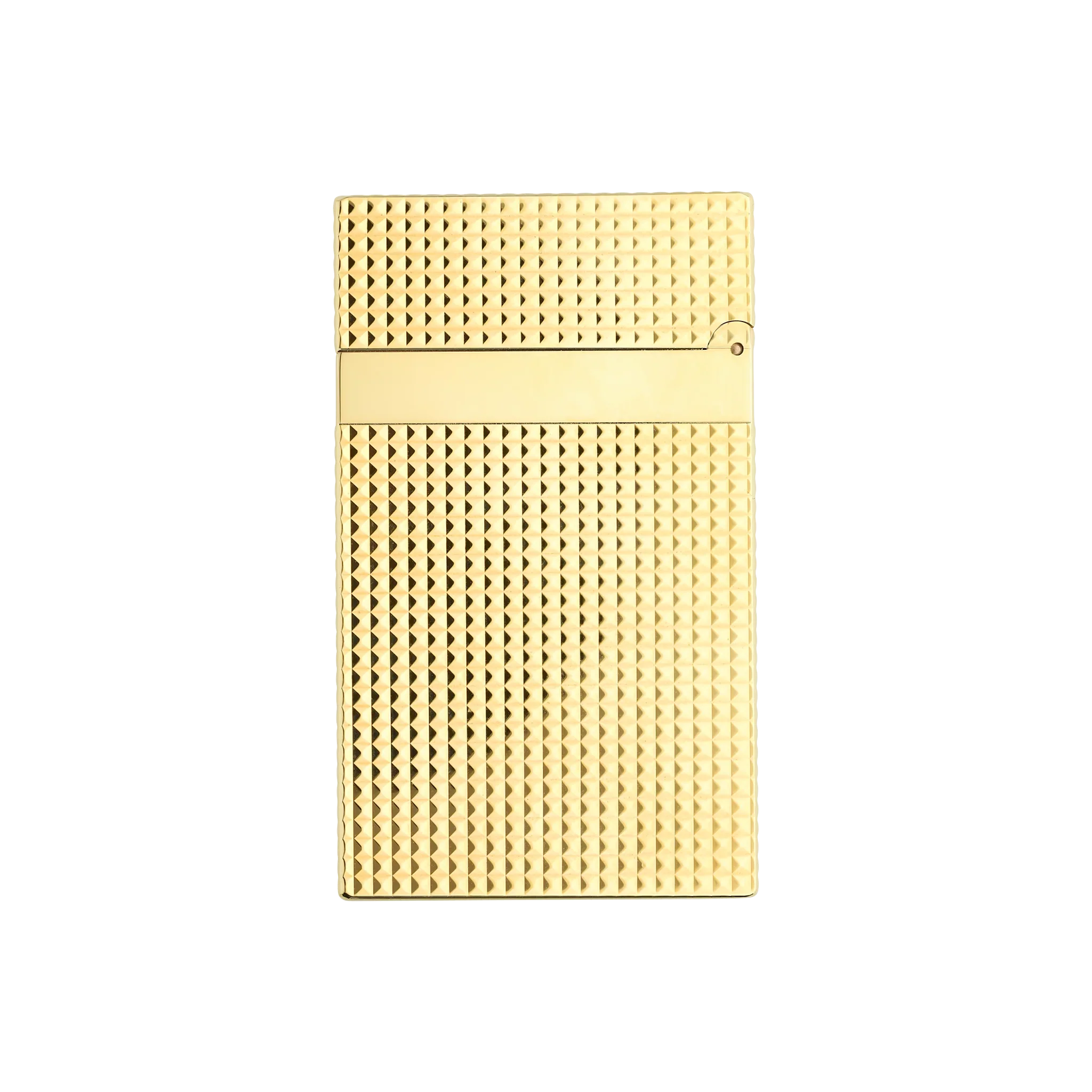 S.T. Dupont Ligne 2 - Microdiamond Head Yellow Gold Lighter