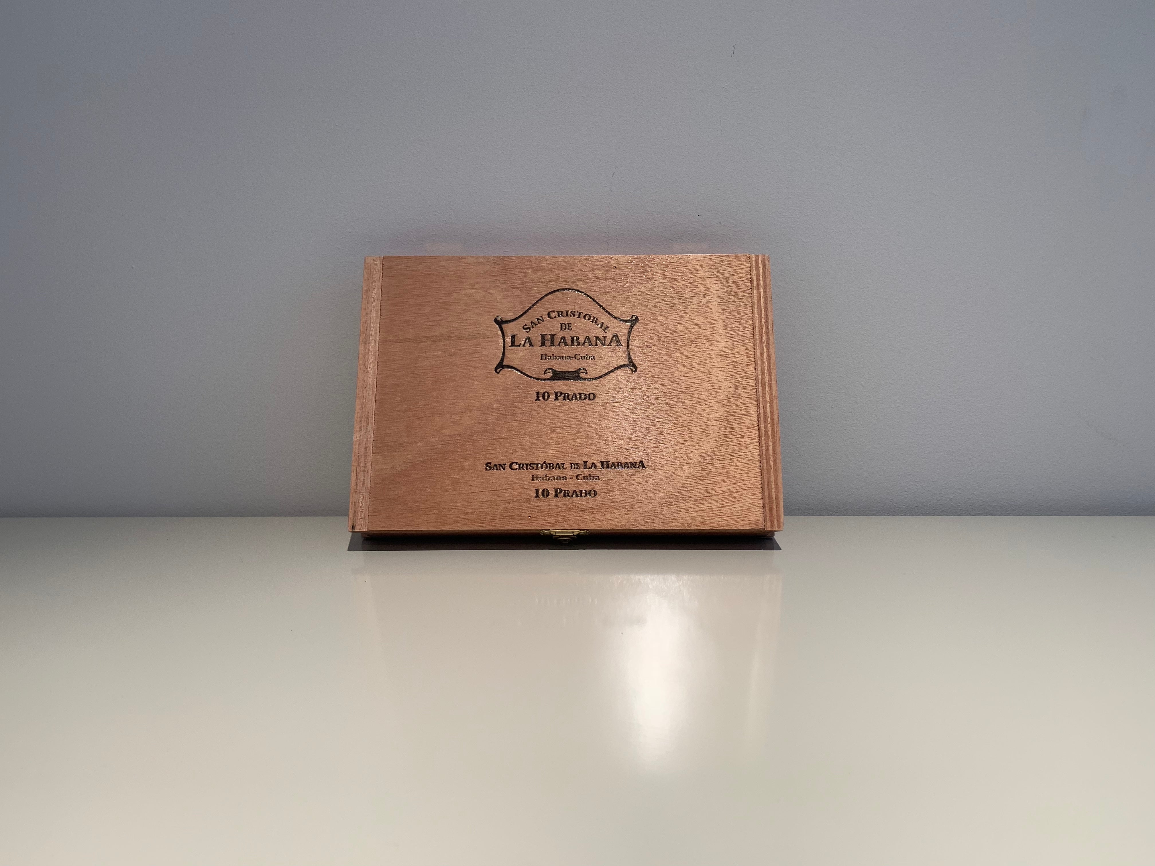 San Cristobal de la Habana Prado Cigar Closed Box - EGM Cigars