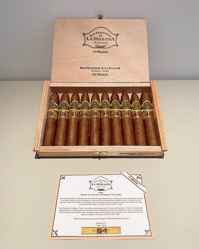 San Cristobal de la Habana Prado Cigar Box of 10 - EGM Cigars