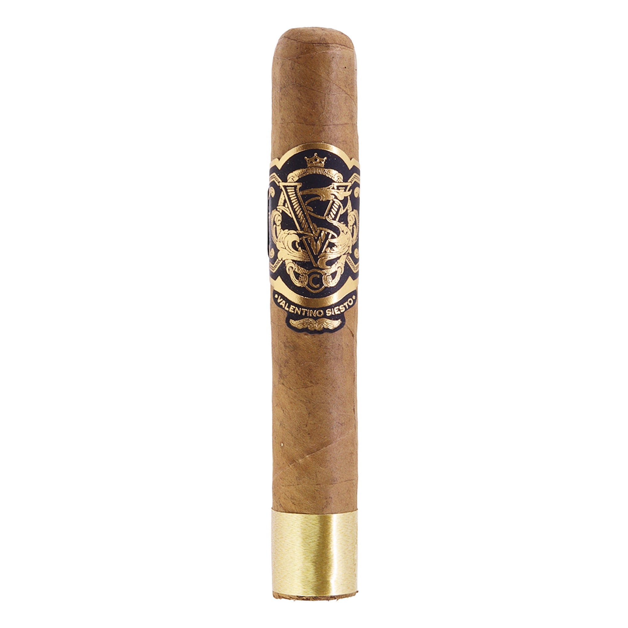Valentino Siesto Nero Black N.2 Connecticut Robusto cigar