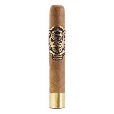 Valentino Siesto Nero Black N.2 Connecticut Robusto cigar – side view