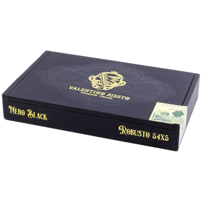 Valentino Siesto Nero Black Sun Grown Robusto – Box of 10