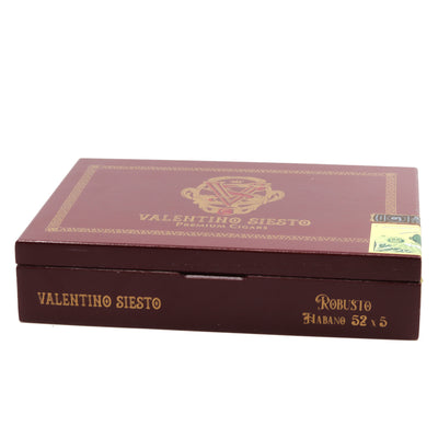 Valentino Siesto Sun Grown Robusto – Box of 20
