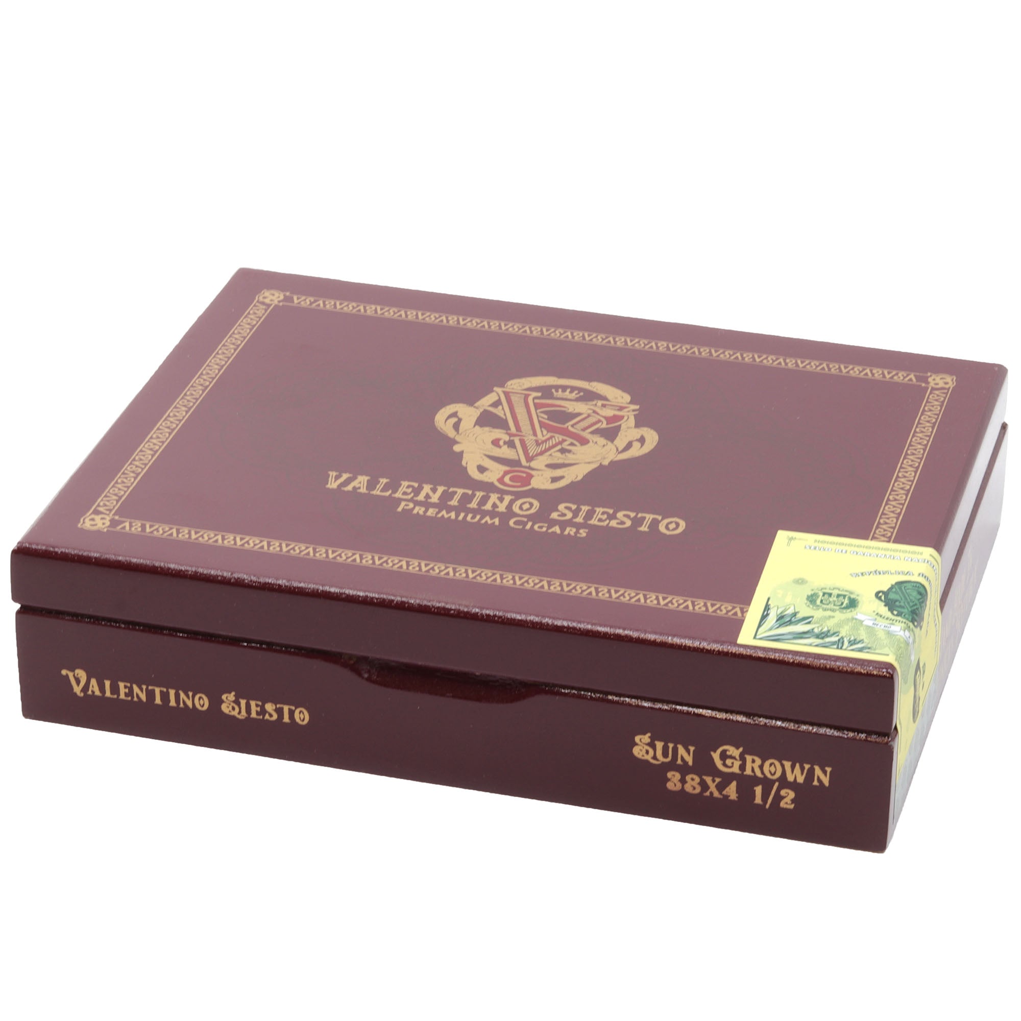 Valentino Siesto Sun Grown Semi Lancero – Box of 20