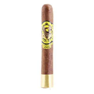 Valentino Siesto Yellow Black Sun Grown Robusto cigar – side view