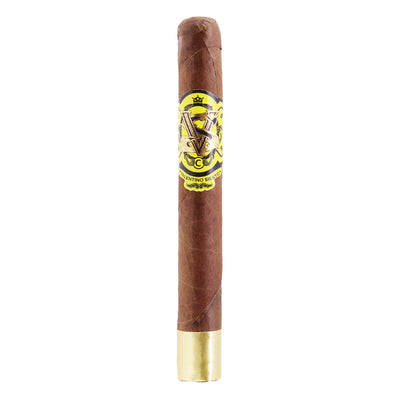 Valentino Siesto Yellow Black Sun Grown Toro cigar – side view